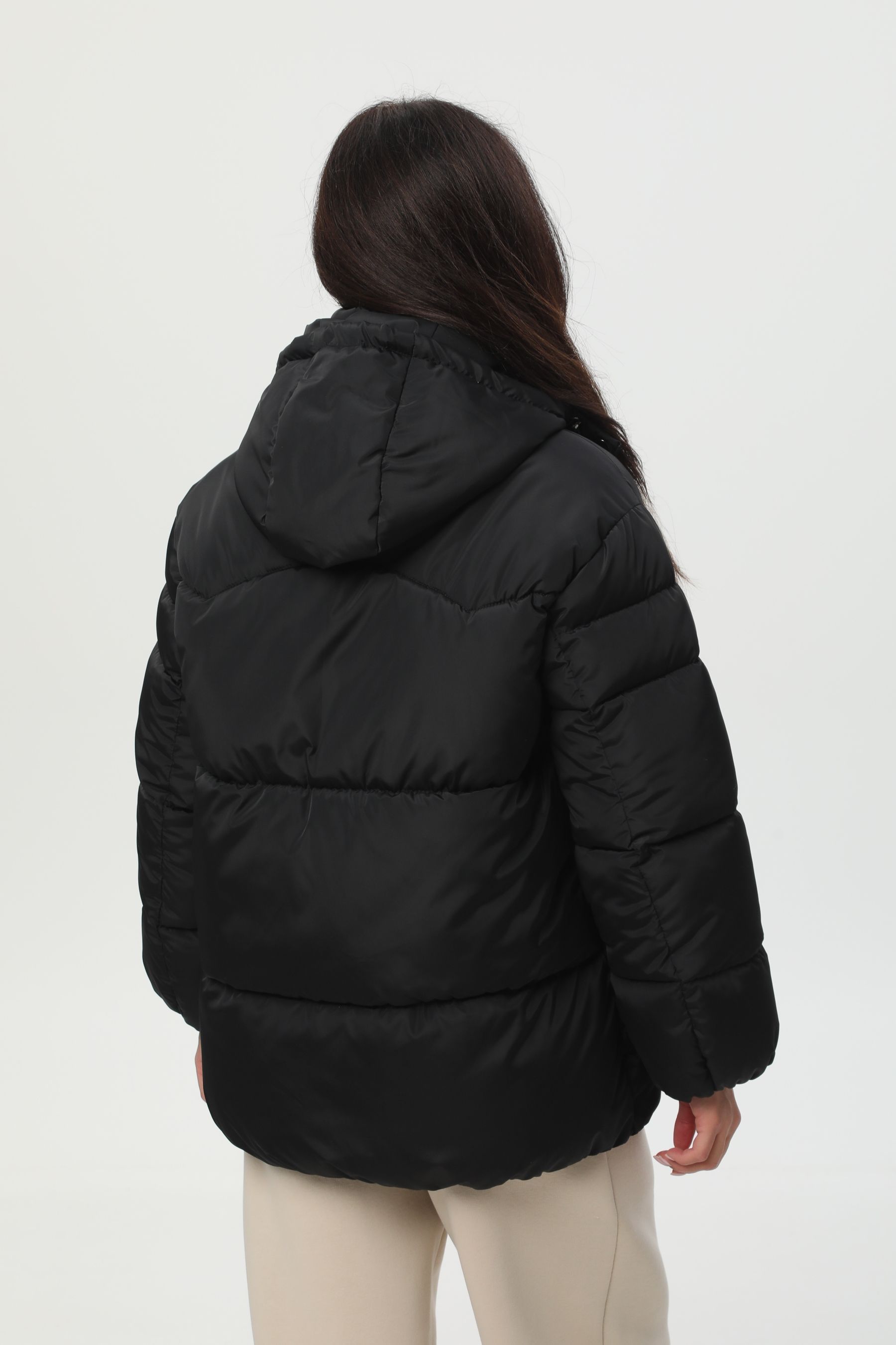 Чорний пуховик CalmComfort 1 5591BSTNBLK фото