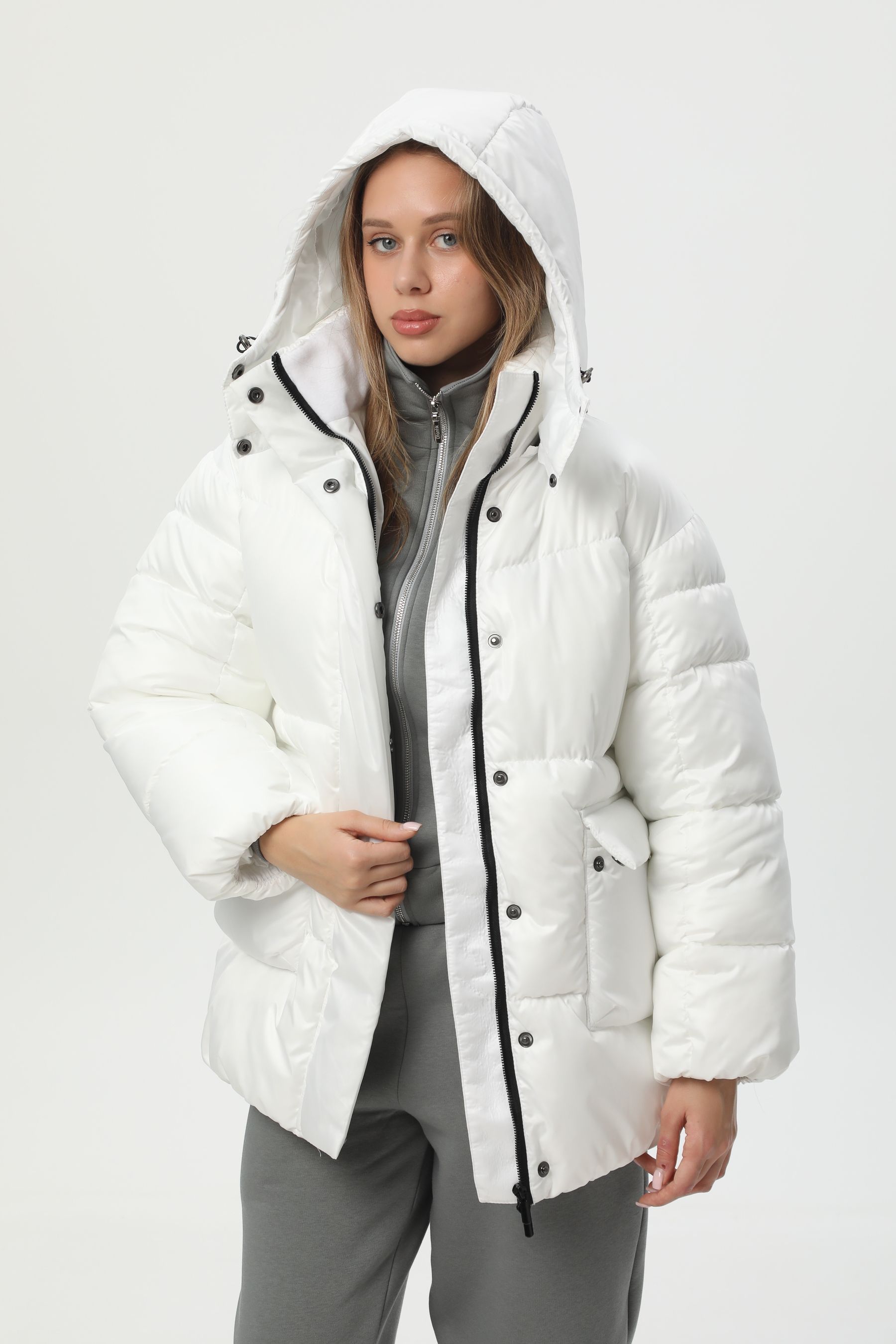Білий пуховик CalmComfort 1 5591BSTNWHT фото