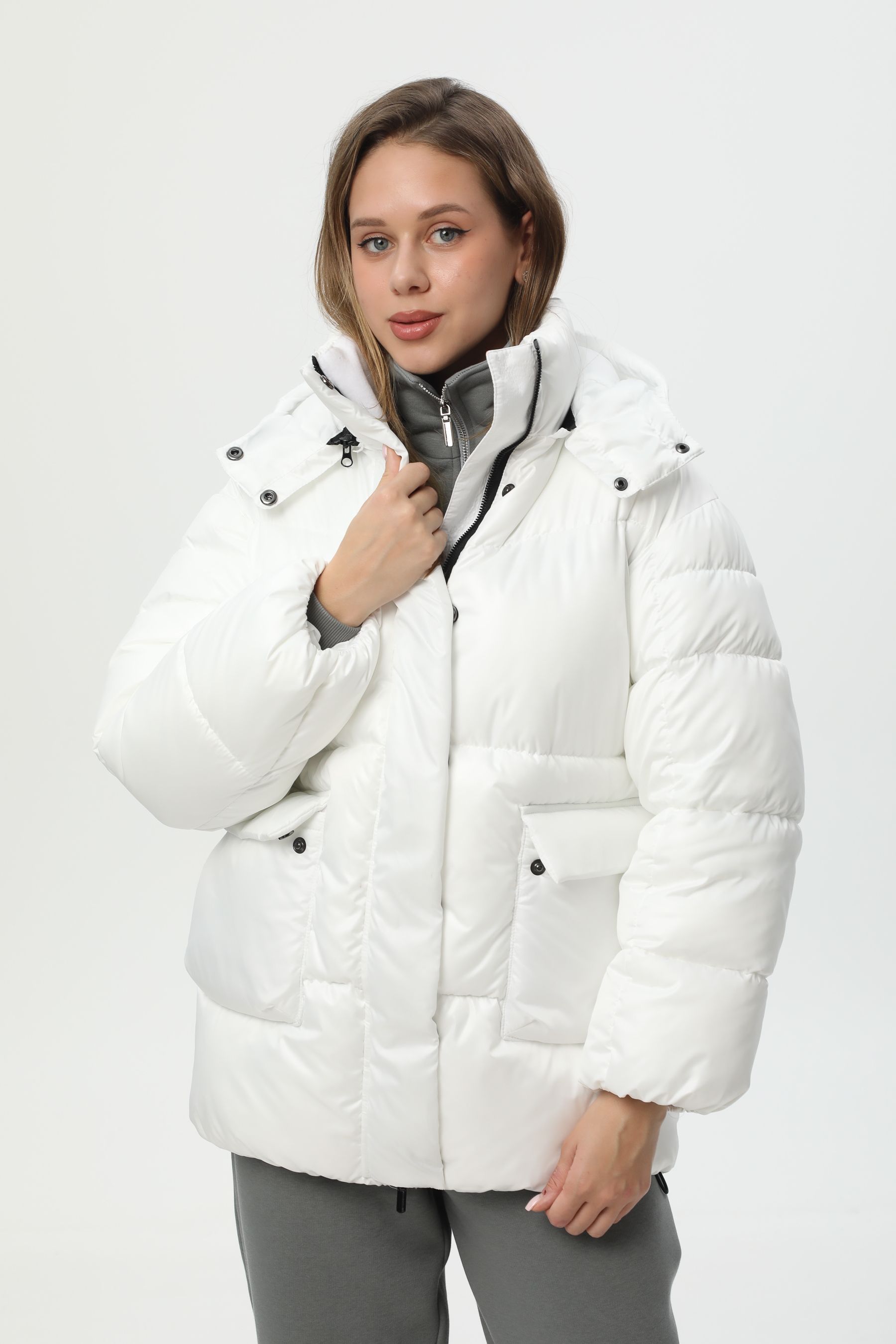 Білий пуховик CalmComfort 1 5591BSTNWHT фото