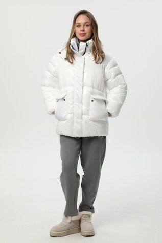 Білий пуховик CalmComfort 1 5591BSTNWHT фото