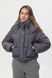 Коротка темно-сіра куртка-пуховик CozyShield 1 559BSTNGRPHT фото 5