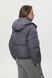 Коротка темно-сіра куртка-пуховик CozyShield 1 559BSTNGRPHT фото 6
