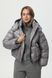 Коротка сіра куртка-пуховик CozyShield 1 559OILGRAY фото 3